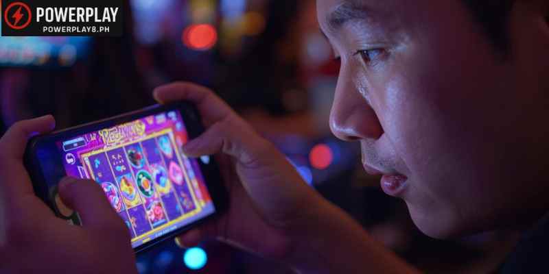 Filipino player playing megaways slots on a smartphone