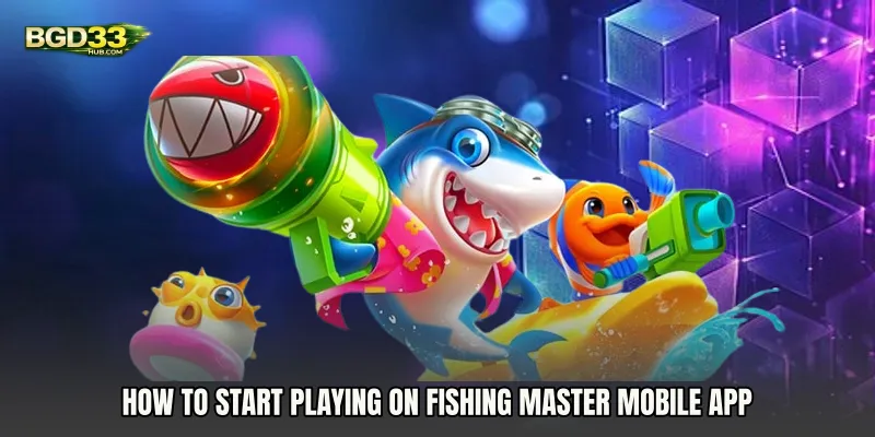 How to Start Playing on Fishing Master mobile app