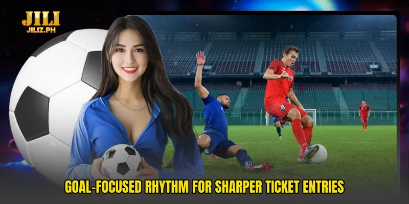 Goal-focused rhythm for sharper ticket entries